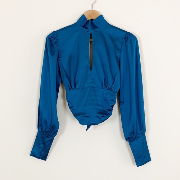 Mock Neck Blouse - Picture 6 of 7